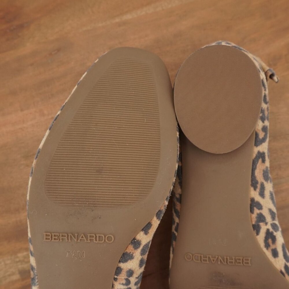 Bernardo Leopard Print Flats - Picture 11 of 11